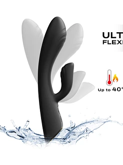 Вібратор-кролик з підігрівом Dorcel FLEXI RABBIT