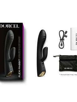 Вібратор-кролик з підігрівом Dorcel FLEXI RABBIT