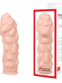 Насадка на член Kokos Extreme Sleeve ES.11 розмір S, потовщувальна, стимулювальний рельєф