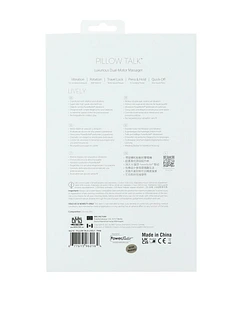 Розкішний кролик з ротацією та вібрацією Pillow Talk Lively
