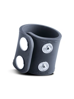 Ерекційне кільце на мошонку Boners Ball Strap – S/M, дуже широке, регульований діаметр, 2–3 см