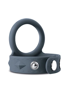 Подвійне ерекційне кільце Boners Cock & Ball Strap , регулювання діаметра, 3,5–5,5 см
