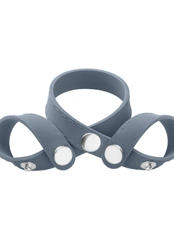 Ерекційне кільце з роздільником мошонки Boners 8-Style Ball Splitter