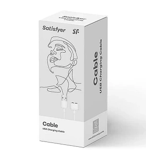 Зарядка (запасний кабель) для іграшок Satisfyer USB charging cable