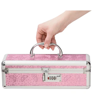 Кейс для зберігання секс-іграшок BMS Factory - The Toy Chest Lokable Vibrator Case з кодовим
