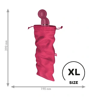 Мішок для секс-іграшок Satisfyer Treasure Bag , чорний, на шнурку