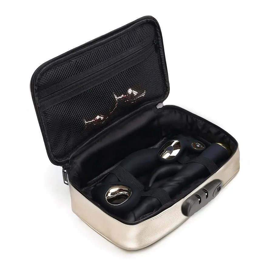 Кейс для іграшок Dorcel DISCREET BOX LUXURY , кодовий замок, 27×16×7,62 см