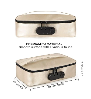 Кейс для іграшок Dorcel DISCREET BOX LUXURY , кодовий замок, 27×16×7,62 см
