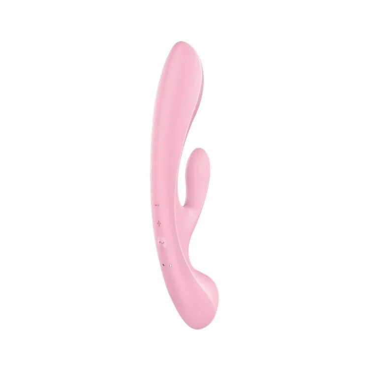 Двосторонній вібратор-кролик Satisfyer Triple Oh