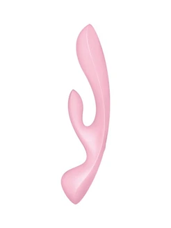 Двосторонній вібратор-кролик Satisfyer Triple Oh