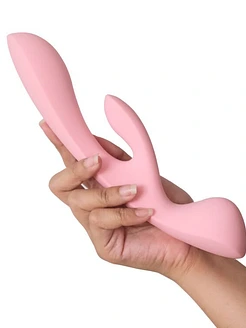 Двосторонній вібратор-кролик Satisfyer Triple Oh