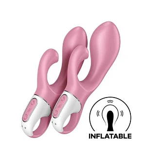 Вібратор-кролик надувний Satisfyer Air Pump Bunny 2
