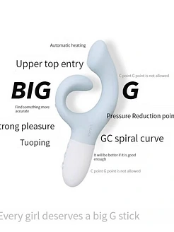 Вібратор-кролик для точки G KISTOY Big G