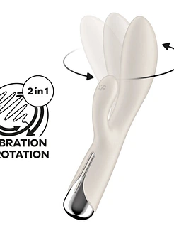 Вібратор-кролик з ротацією Satisfyer Spinning Rabbit 1