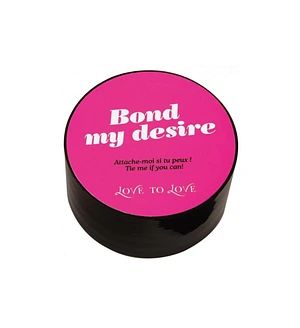 Скотч для бондажа Love To Love BOND MY DESIRE (15м) Чорний, не липне до шкіри і волосків