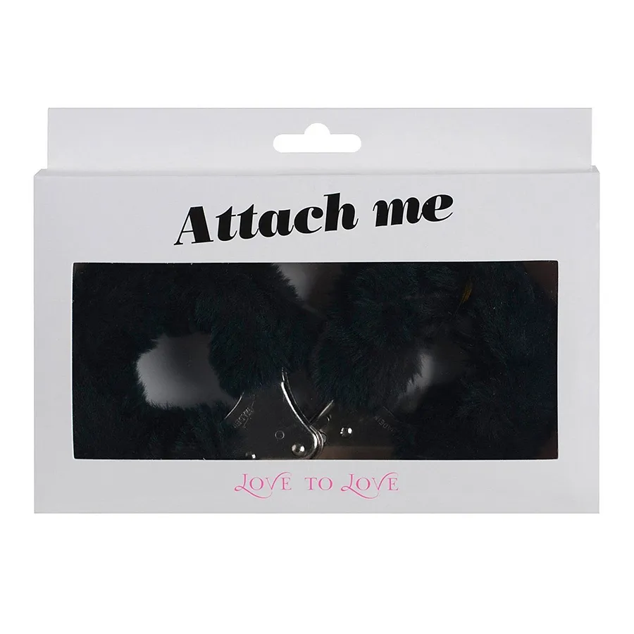 Наручники з плюшевим оздобленням Love To Love ATTACH ME Pink