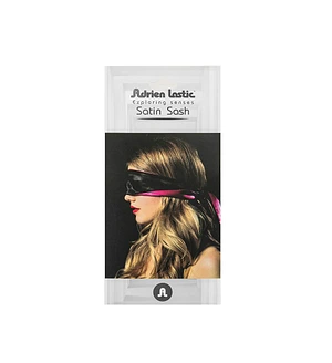 Пов’язка-стрічка з сатину 2в1 Adrien Lastic Satin Sash (пов’язка на очі і стрічка для зв’язування)