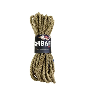 Джутова мотузка для шібарі Feral Feelings Shibari Rope, 8 м червона
