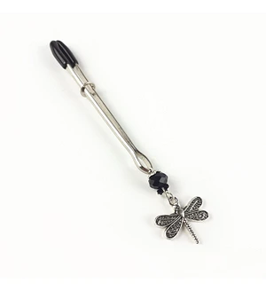 Затискач для клітора Art of Sex - Clit Clamp Silver Pearl