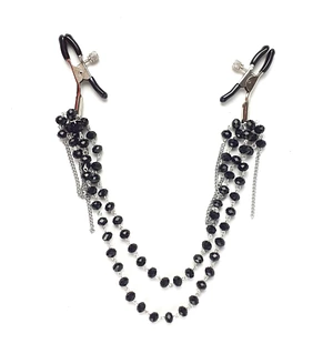Затискач для сосків Art of Sex - Nipple clamps Sexy Jewelry Black
