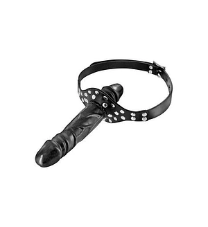 Кляп з подвійним фалоімітатором Fetish Tentation Double Penis Gag