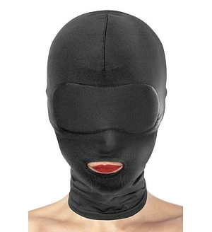 Капюшон для БДСМ з відкритим ротом Fetish Tentation Open Mouth Hood