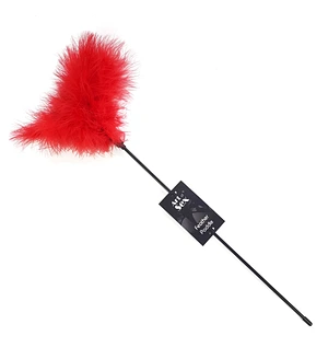 Лоскітка з пером індика Art of Sex – Feather Paddle, синя