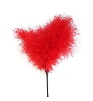 Лоскітка з пером індика Art of Sex – Feather Paddle, синя