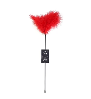 Лоскітка з пером індика Art of Sex – Feather Paddle, синя