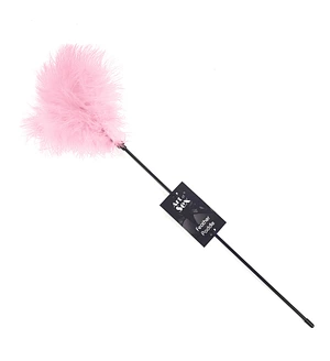 Лоскітка з пером індика Art of Sex – Feather Paddle, синя