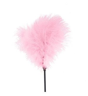 Лоскітка з пером індика Art of Sex – Feather Paddle, синя