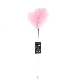 Лоскітка з пером індика Art of Sex – Feather Paddle, синя