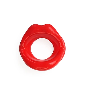 Кляп-розширювач у формі губ Art of Sex – Gag lip, червоний