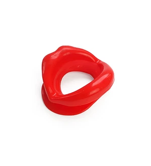Кляп-розширювач у формі губ Art of Sex – Gag lip, червоний