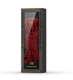 Розкішна мотузка для Шибарі Zalo Bondage Rope Black