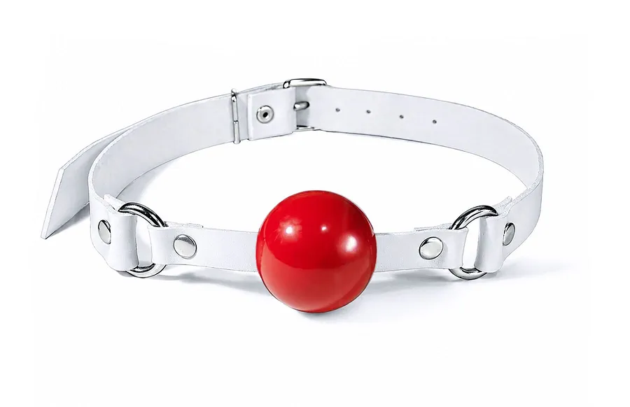 Кляп силіконовий Feral Feelings Silicon Ball Gag Black/Black, чорний ремінець, чорна кулька