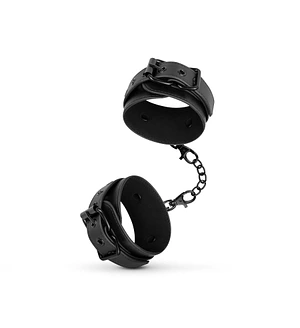 Поножі Bedroom Fantasies: Faux Leather Ankle Cuffs, чорні