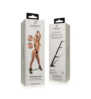 Фіксатор для рук та ніг Bedroom Fantasies: Spreader Bar Lightweight Restraint Bar, чорний
