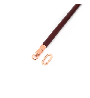 Фіксатор-розпірка для ніг або рук Liebe Seele Wine Red Spreader Bar, дерево + натуральна шкіра