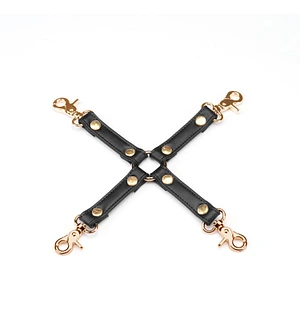 Хрестовина Liebe Seele Black Organosilicon Hogtie, екошкіра
