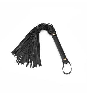 Флогер Liebe Seele Black Organosilicon Flogger, 44 см, екошкіра