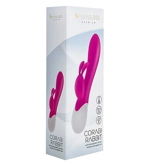 Вібратор-кролик S Pleasures Premium Corabi Rabbit