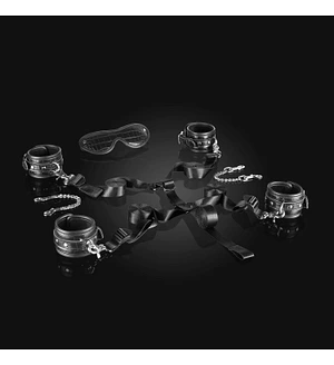 Набір для фіксації на ліжку Liebe Seele Temptation Underbed Mattress Restraint Kit + маска