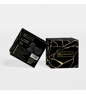 Присоски для сосків Liebe Seele Nipple Suckers Black, силікон