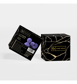Присоски для сосків Liebe Seele Nipple Suckers Black, силікон