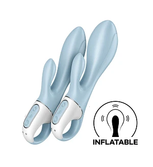 Вібратор-кролик надувний Satisfyer Air Pump Bunny 1