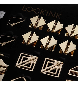 БДСМ-набір LOCKINK All-in-1 BDSM Play Kit, коричневий, ремені, маска, кляпи, анальні пробки, свічки