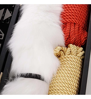 БДСМ-набір LOCKINK All-in-1 BDSM Play Kit, коричневий, ремені, маска, кляпи, анальні пробки, свічки