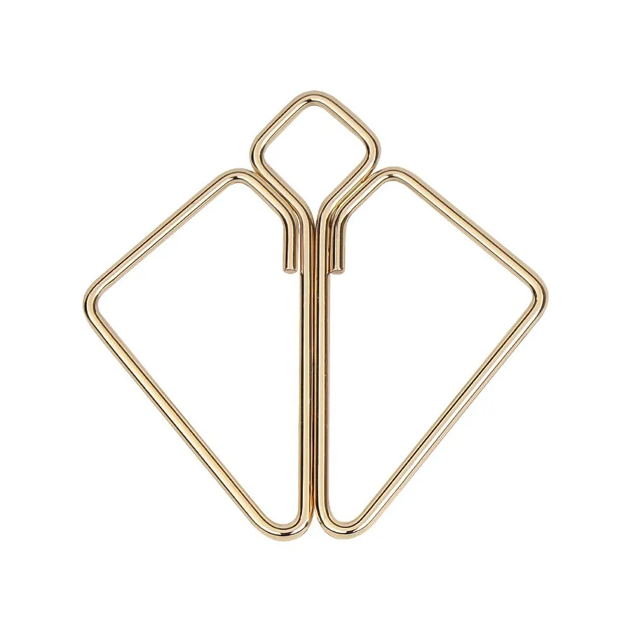 Затискачі для сосків LOCKINK Minimalism Nipple Clamps, золотисті