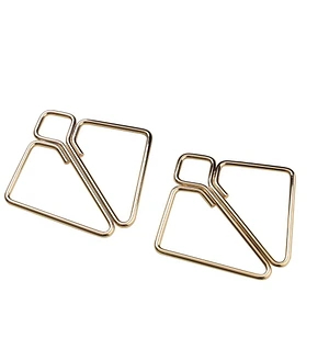 Затискачі для сосків LOCKINK Minimalism Nipple Clamps, золотисті